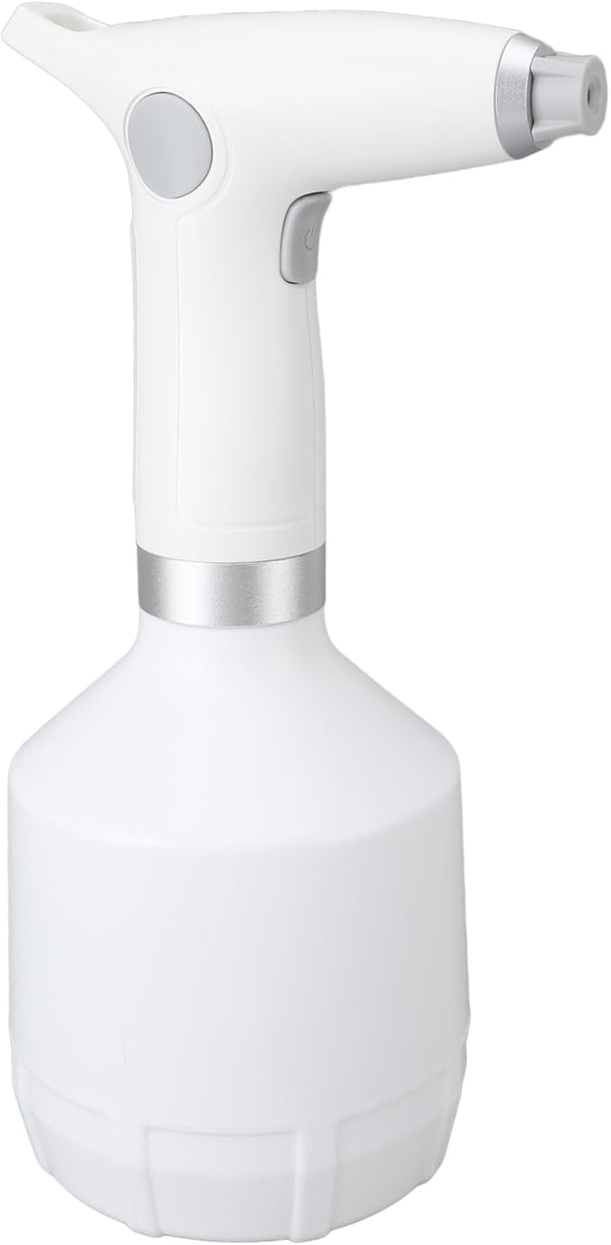 Acouto Electric Spray Bottle, USB Rechargeable Multifunctional with Nozzle Electric Plant Sprayer for Indoor Outdoor Garden