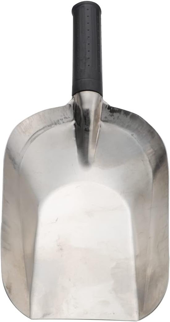 Garden Hand Shovel 11.8" x 4.5" Soil Scoop Stainless Steel Transplanter Trowel Bend Proof Garden Tools Loose Multi Function Shovel Coal Shovel for Transplanting Weeding Digging Planting
