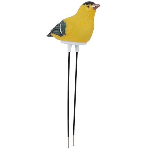 Soil Sensor - Meter - Hygrometer - Plant Water Monitor - Singing Alarm Function - Planting Enthusiasts - for Indoor & Outdoor Garden(Battery Included)(Yellow)