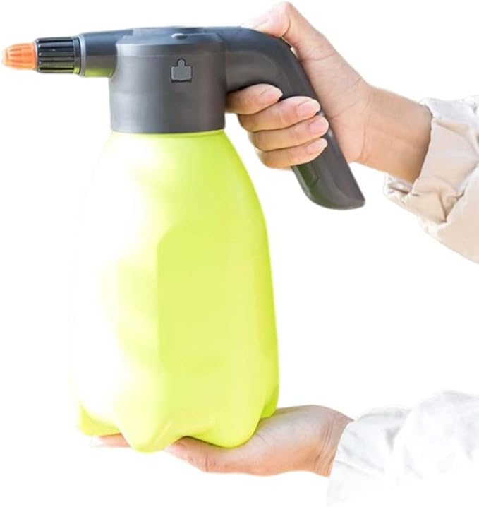 Electric Spray Bottle 2L-PRO Rechargeable Sprayer with Type-C USB Charge Port Comfortable Handheld Sprayer for Watering Plants Green, Garden Sprayer