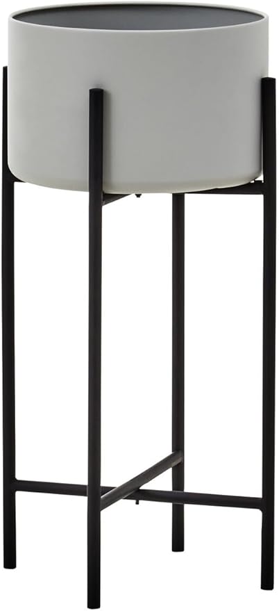 Premier Housewares Planters, Black, Grey, One Size