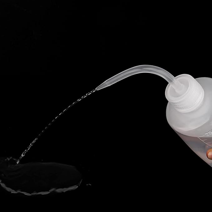 Bonsicoky 3 Pcs 500ml Squeeze Bottle Plant Watering Bottle Can, Plastic Succulent Watering Bottle Can for Indoor Plants