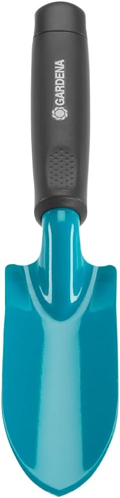 Gardena Classic Trowel: Convenient spade for Small Planting tasks; Corrosion-Resistant; Non-Slip, Ergonomic Handle; 6 cm Working Width (8951-20)