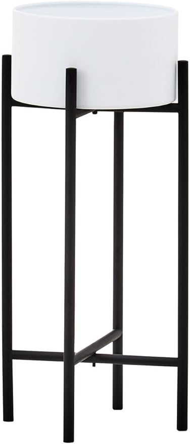 Premier Housewares Planters, Black, White, One Size