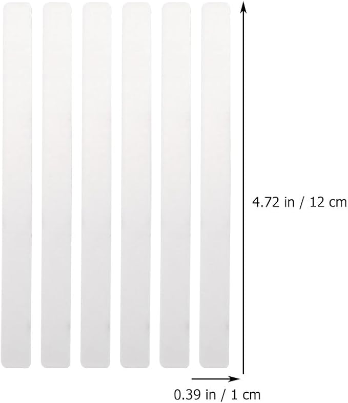 YARNOW 72 Pcs Clear Acrylic Plant Labels Waterproof Garden Markers for Vegetable Succulents Flower Pots and Beds