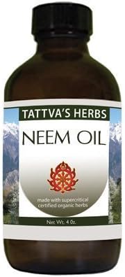 Tattva's Herbs Neem Oil for Hair and Scalp, Cold Pressed & Unrefined Neem Leaves, Neem Oil for Skin, Safe Neem Oil Spray for Plants, Hair and Skin, 25 Years of Premium Service