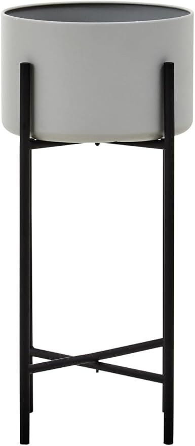 Premier Housewares Planters, Black, Grey, One Size