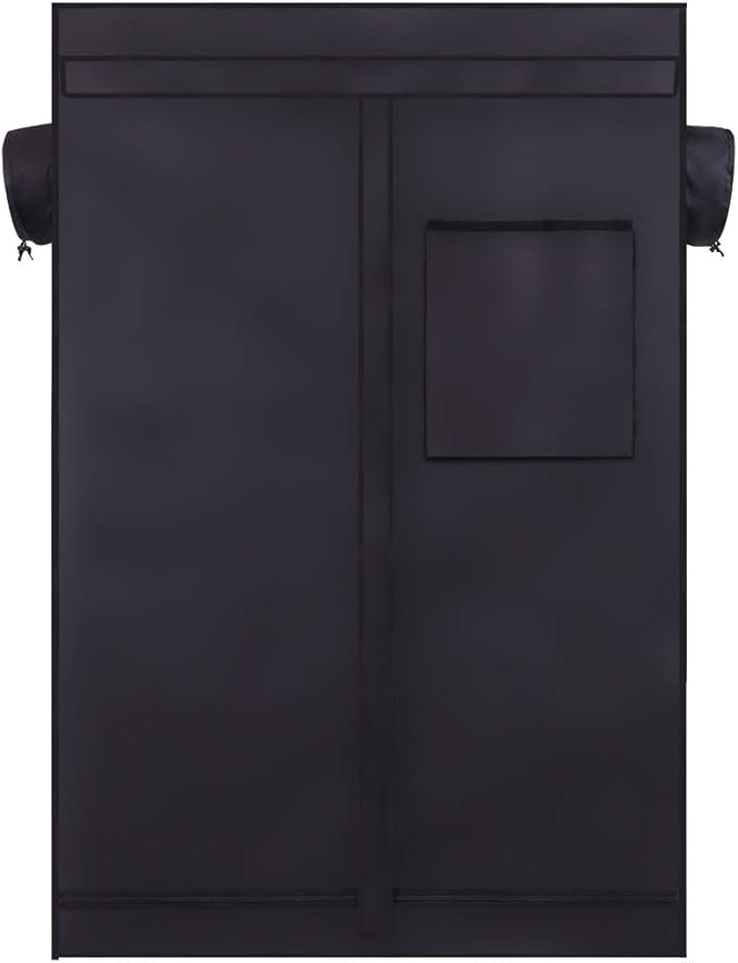 48.7 x 7.87 x 5.51''Grow Tent, Shyneer Home Use Dismountable Hydroponic Plant Grow Tent with Window and Floor for Hydroponics Indoor Plant Growing