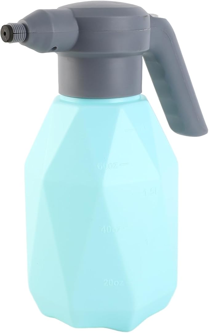 Yosoo 2L Electric Plant Spray Bottle, USB Rechargeable Garden Sprayer with Adjustable Spout and One Button Operation, for Indoor Outdoor House Flower Grass Watering (Type 1)