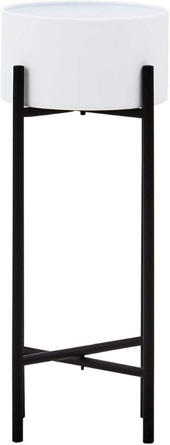 Premier Housewares Planters, Black, White, One Size