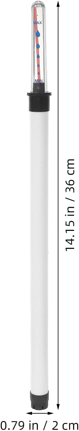 DOITOOL 2 Pcs Water Level Indicator for Plants 14 Inch Floating Buoy Moisture Meter Gauge Water Indicator for Flower Pot Planter Indoor Outdoor Gardening Soil Shortage Reminder