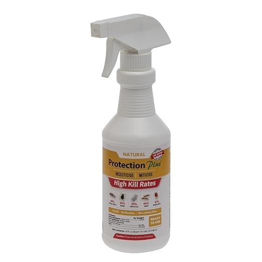Environmental Plant Management Protection Plus Ready To Use | Oil-Free Contact Insecticide for Plants | Kill Aphids, Whiteflies, Spider Mites & Other Soft-Bodied Pests | Natural | Indoor & Outdoor Use