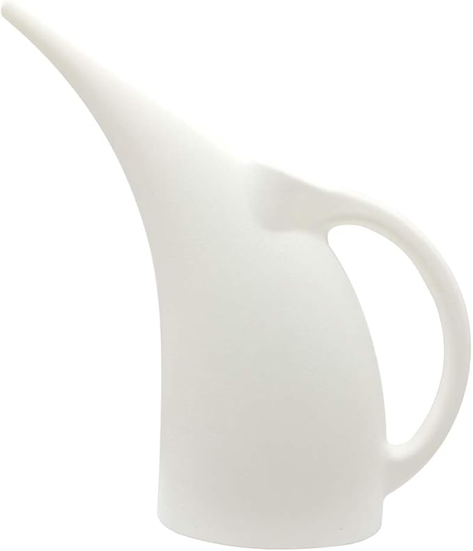 Watering Can - 1/2 Gallon - for Indoor and Outdoor Plant Garden - White