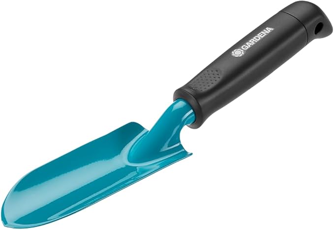 Gardena Classic Trowel: Convenient spade for Small Planting tasks; Corrosion-Resistant; Non-Slip, Ergonomic Handle; 6 cm Working Width (8951-20)