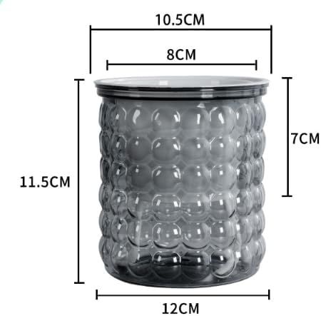 2PCS Self Watering Planters 4.7 Inch Self Watering Pots for Indoor Plants, African Violet Pots with Wick Rope, Flowers, Succulents, Herb, House Plants (Gray)