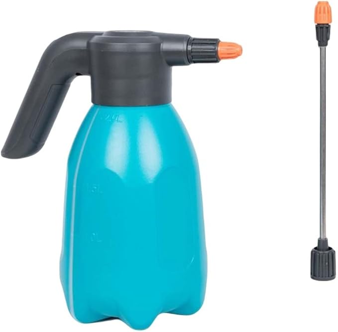 Electric Spray Bottle 2L-PRO Rechargeable Sprayer with Type-C USB Charge Port Comfortable Handheld Sprayer for Watering Plants Blue