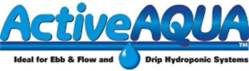 ACTIVEAQUA RS5GAL4SYS Root Spa 5 Gallon Hydroponic 4 Bucket Deep Water Culture Grow Kit System with Multi-Purpose Air Hose and Air Pump, Black