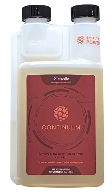 Continuum All-Natural Root Booster & Plant Probiotic |Boosts Growth, Root Development, Soil Health & Yields |Beneficial Bacteria Supplement for Strong, Healthy Plants|Gardens, Lawns, Medicinal & Hydro