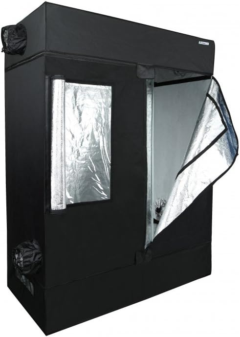 80L Horticultural Grow Room - Portable Grow Environment for Indoor Crops, 2'7" x 4'11" x 6'7"