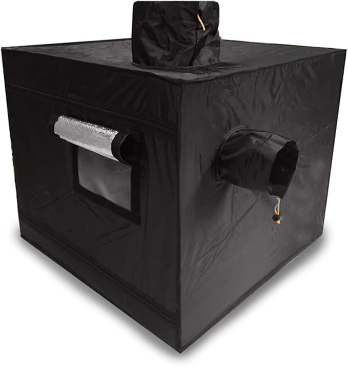 OneDeal Mini Clone Box 2ft x 2ft Indoor Grow Tent with Reflective Lining Reinforced Corners and Lightproof Stitching for Seedlings and Clones