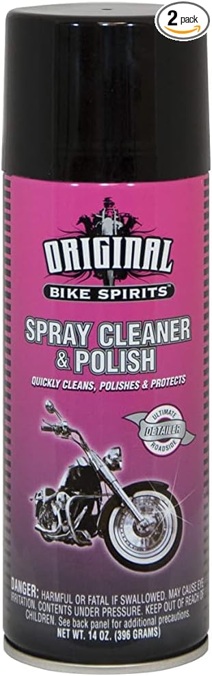 Original Bike Spirits Cleaner and Polish 14 oz 1039615 (Pack of 2)
