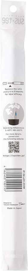 Sustee Aquameter (Large Green Refillable - Bundle of 2) - House Plant Soil Moisture Meter, Humidity Sensor Probe, Water Level Indicator - Best for Indoor Potted Plants