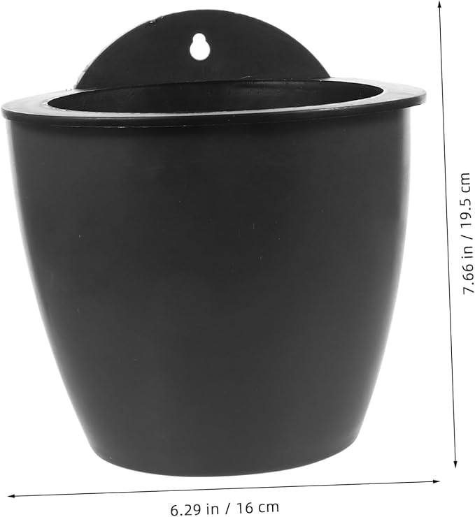 Levemolo Self-Watering Flower Planter Plastic Pot with Water Conduction Rope for Home and Office for Green Plants and Flowers Easy Care Decorative Container