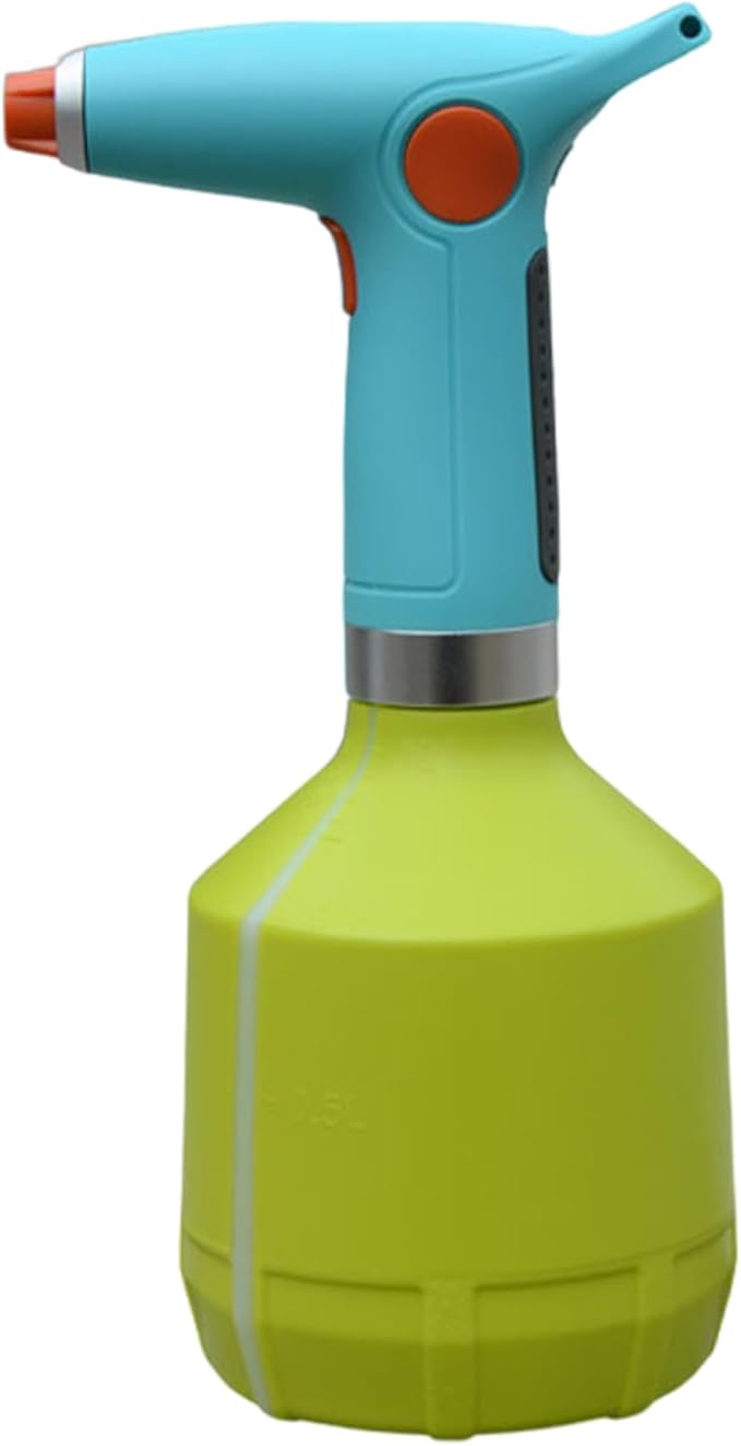 Electric Sprayer, 1000ml Electric Spray Bottle with Adjustable Nozzle, Waterproof Water Sprayer, Rechargeable Plant Mister for Garden Indoor Outdoor, Green, Decoración del hogar