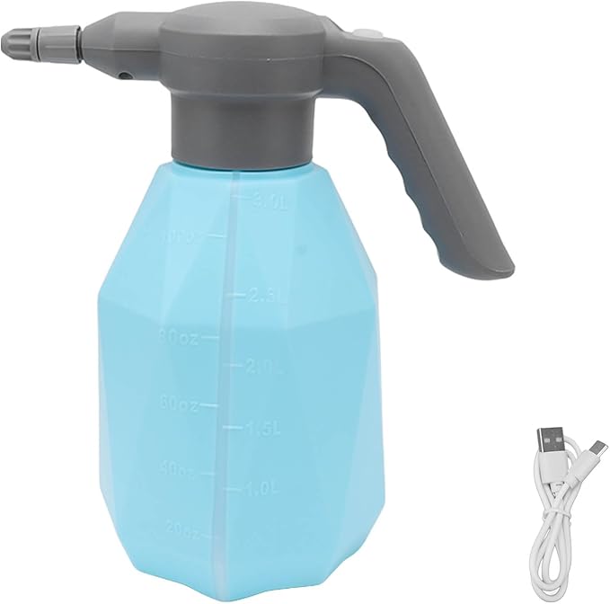 3L Electric Spray Bottle, Plant Mister Automatic Watering Can Rechargeable Battery Powered Sprayer for Garden Indoor Outdoor Plants Cleaning (Standard)