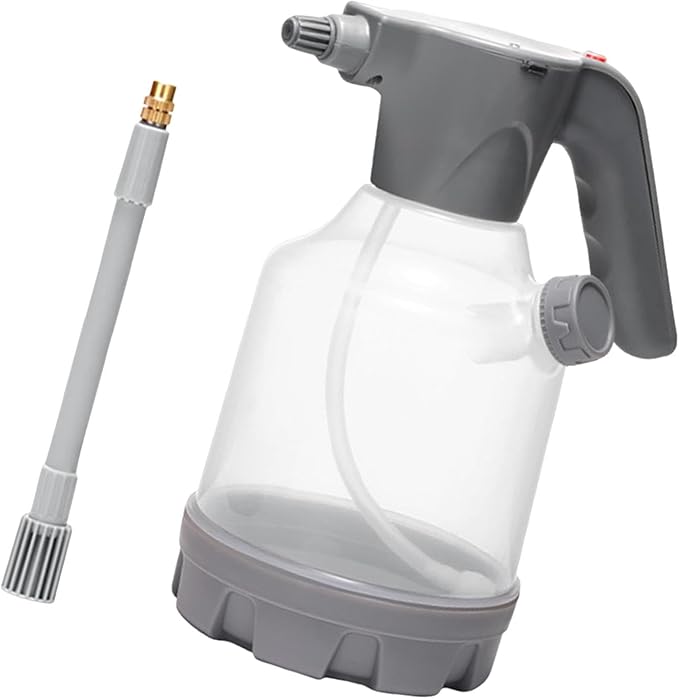 Electric Spray Bottle Plant Watering Device 3L Supplies Professional Electric Water Sprayer for Car Detailing Indoor Outdoor, with Rotating Rod