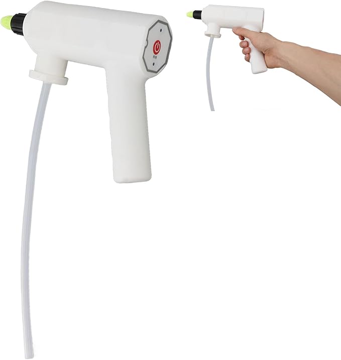 Electric Plant Sprayer Spout Battery Powered USB Rechargeable Handheld Automatic Watering Sprayer Head with Spray Bar for Home Garden (A)