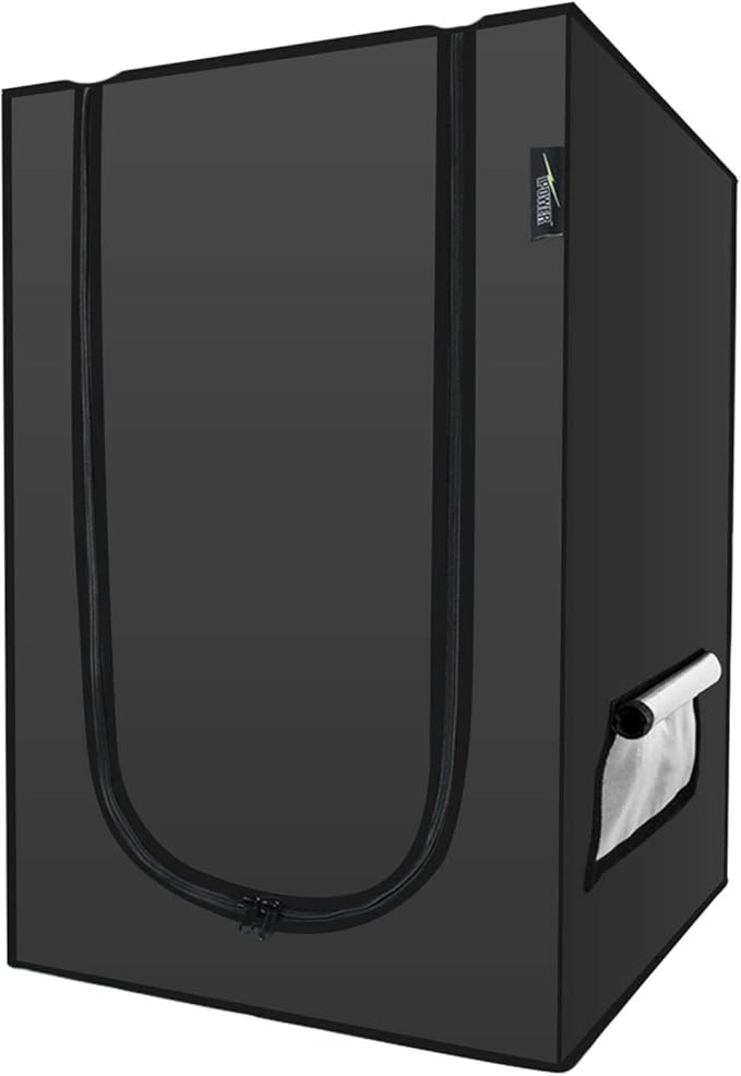 iPower 24"x24"x36" Grow Tent, Water-Resistant Mylar with Observation Window and Removable Floor Tray for Hydroponic Indoor Plant Seedling, Propagation, 24" x 24" x 36", Blossom