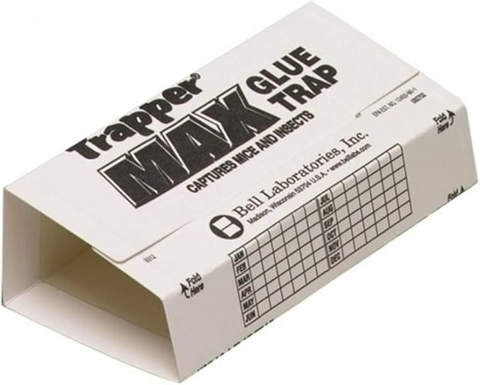 Trapper Max Mouse & Insect Glue Boards-36 Boards White