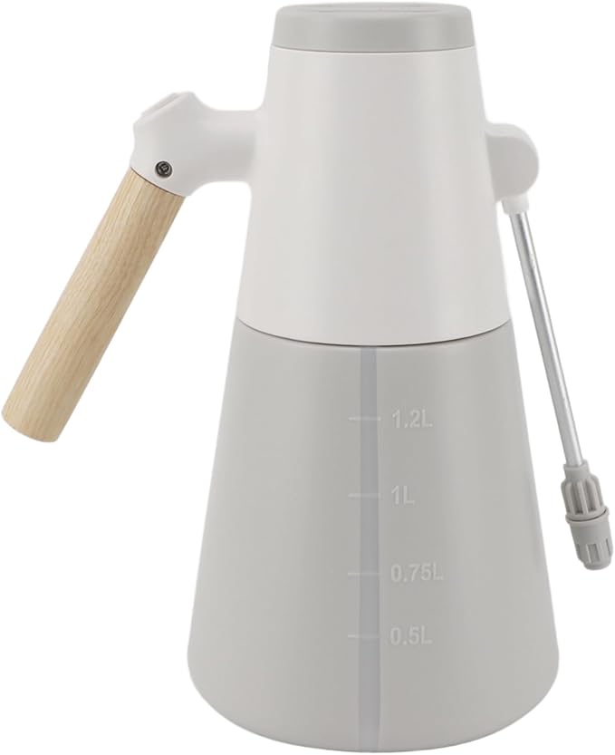 Spray Bottles, Pump Sprayer Battery Powered Sprayer Indoor Continuous Watering Can 1.4L Handheld Automatic Electric Spray Bottle Garden Sprayer for Outdoor Plants Garden Flower