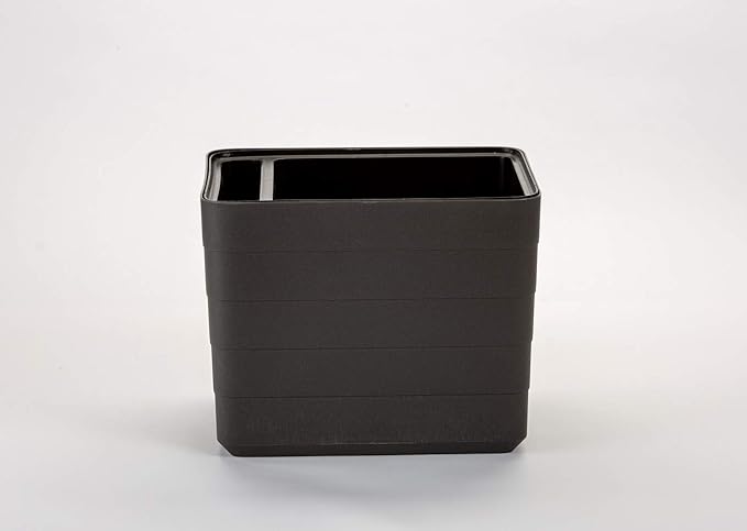 Plastia 30cm - Grey & Green Self-Watering Planter
