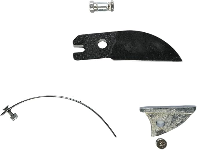LeafLux Anvil Pruning Shears Replacement set, Including one Blade, one Anvil, Built-in Spring,Screws and Nuts，SK5 blades that are easy to clean and cut For 1108S and 1108