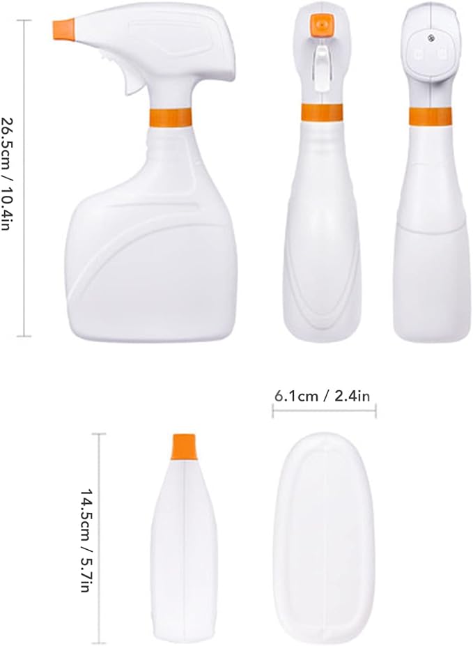 Electric Sprayer, Electric Sprayer with Adjustable Mist Nozzle Electric Spray Bottle for Indoor Outdoor Plants, Battery Powered Sprayer