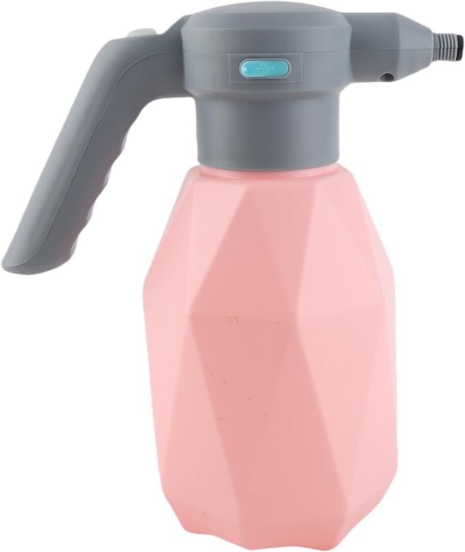 Yosoo 2L Electric Plant Spray Bottle, USB Rechargeable Garden Sprayer with Adjustable Spout and One Button Operation, for Indoor Outdoor House Flower Grass Watering (Type 2)