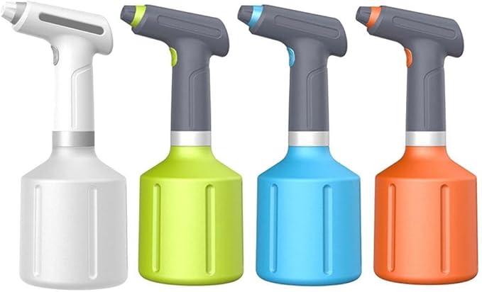 Electric Plant Spray Bottle Automatic Watering USB Garden Tool, 900ML White