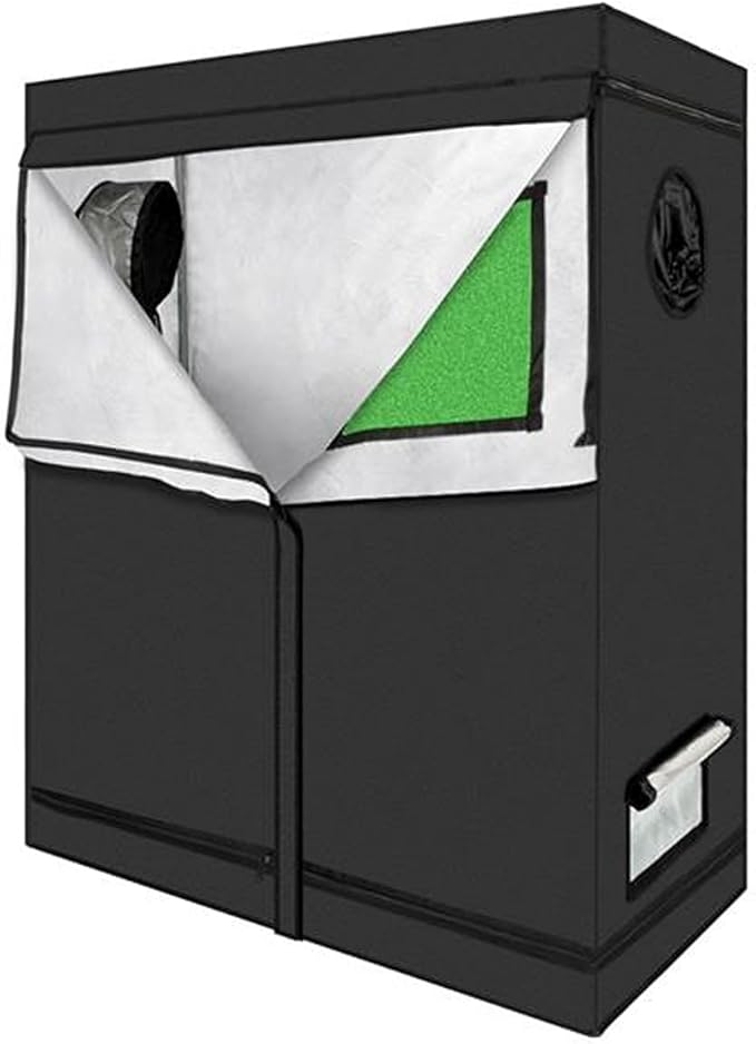 SlickBlue Indoor Plant Growing Tent with Window for Hydroponic Gardening