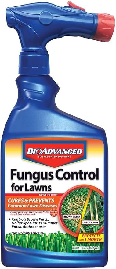 Baby Bio Houseplant Food, Concentrate, 5.9 Oz (3-Pack) with BioAdvanced Fungus Control for Lawns, Ready-to-Spray, 32 oz