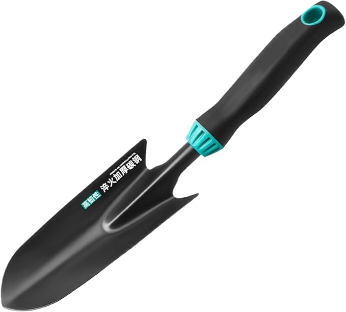 Premium Garden Trowel, Hand Tool for Planting, Stainless Steel Small Shovel with Ergonomic Handle, Transplant Shovel for Flowers Vegetables and Greenhouse Use, Digging Rake for Backpacking