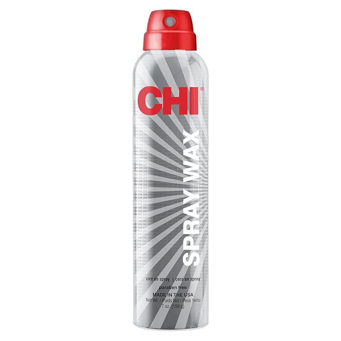 CHI Spray Wax, Hair Spray For Creating Textured Looks That Last, Leaves A Touchable Finish, Sulfate, Paraben & Cruelty-Free, 7 Oz