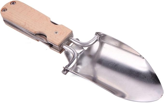 Kikkerland CD518 Pocket Trowel Multi Tool, Beige