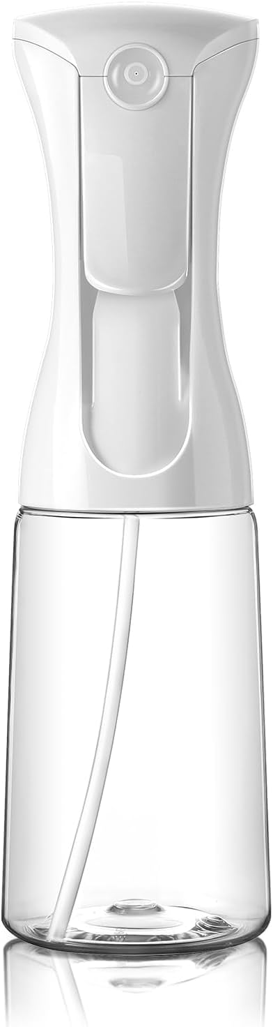 Mistifi Continuous Ultra Fine Mist Spray Bottle (200ml 1Pcs, Transparent bottle)
