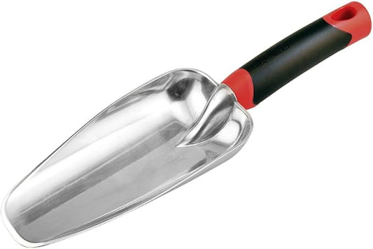 Radius Garden 15611 DIG Aluminum Hand Scooper, Red