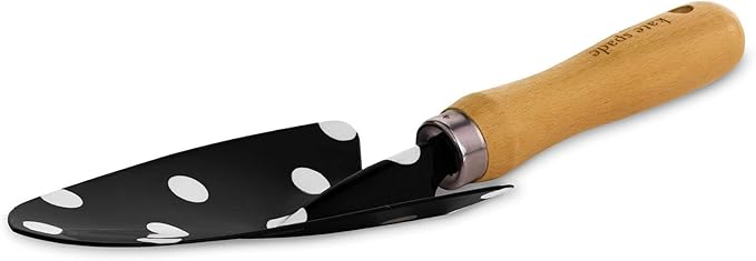 Kate Spade New York 2 Piece Gardening Hand Tools, Cute Garden Tool Set Includes Hand Rake and Trowel for Mother's Day Gifting Picture Dot