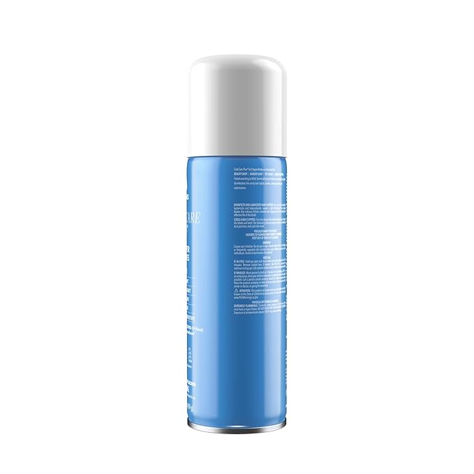 Andis 12750 Cool Care Plus 5-in-1 Clipper Spray, 15.5 oz Can, Blade Care and Treatment