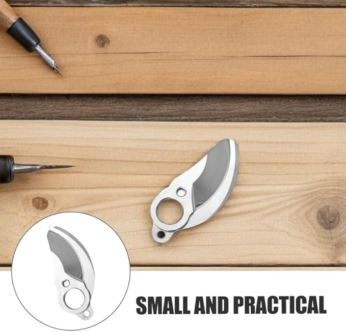 Toddmomy 2 Pcs Electric Pruning Shear Blades, SK5 Cordless Pruner Cutting Blades, Replaceable Gardening Tool for Branches and Bushes