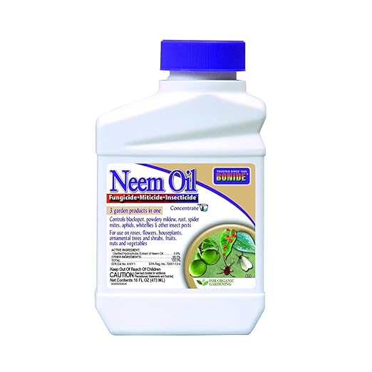 Neem Oil Fungicide Miticide Insecticide Conc
